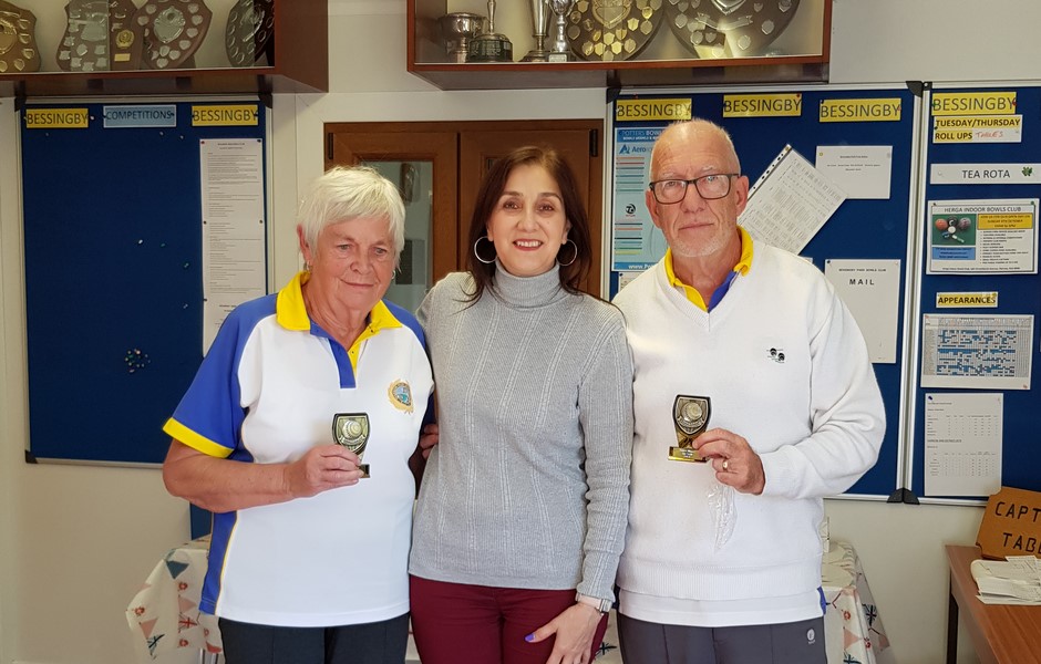 Triples Winners - Ann, Ian & Russell T (not in photo)